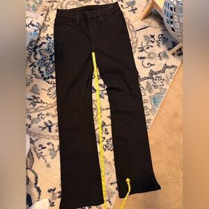 Joe’s Jeans High Rise Honey - curvy cropped boot cut with slits at hem